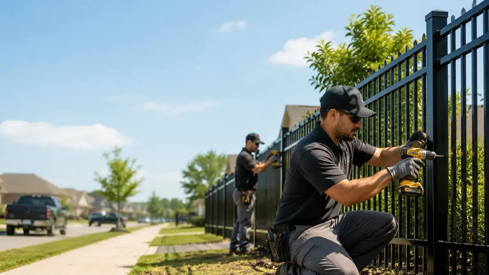 Metal Fence Installation in Logansport, LA